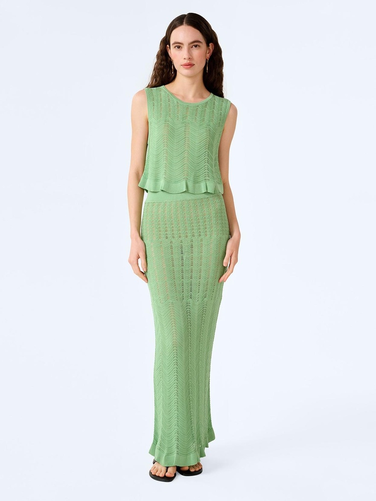 Montana Skirt in Green (XS, Green)
